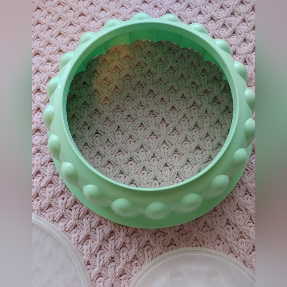 Mint Green Tupperware Jel N Serve Jell-O Mold - Picture 6 of 7